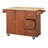 Hardiman 53.75" Kitchen Island with  Locking Wheels-1154830142