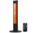 Infrared Heater, 1500W Electric Space Heater with Remote Control, 2 Speeds & Easy Operate, Indoor/Outdoor for Patio Bedroom,Studio,Porch,Dining Room,Studio