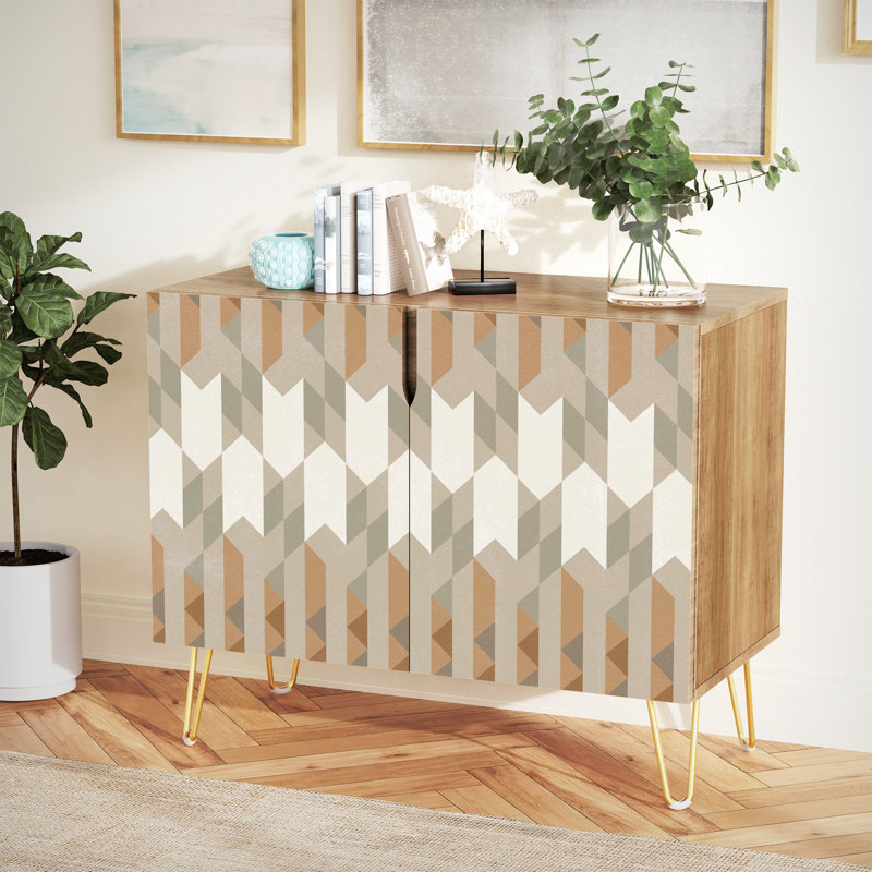 35'' Sideboard, Brownish Gray