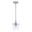 Luminaire suspendu d'extérieur 1 lumière H 9,65 po Ammadas-315605987