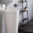 Monaco Circular Basin Pedestal Sink-69519350