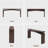 63-Inch Wood Console Sofa Table For Entryway Living Room-2143880413