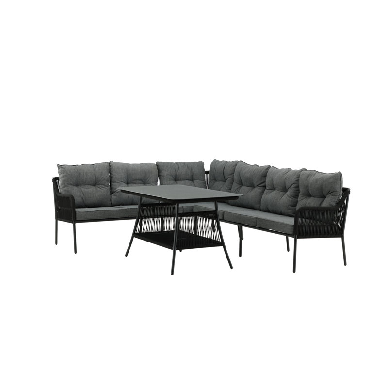 Witt 6 - Person Deep Seating with Cushions