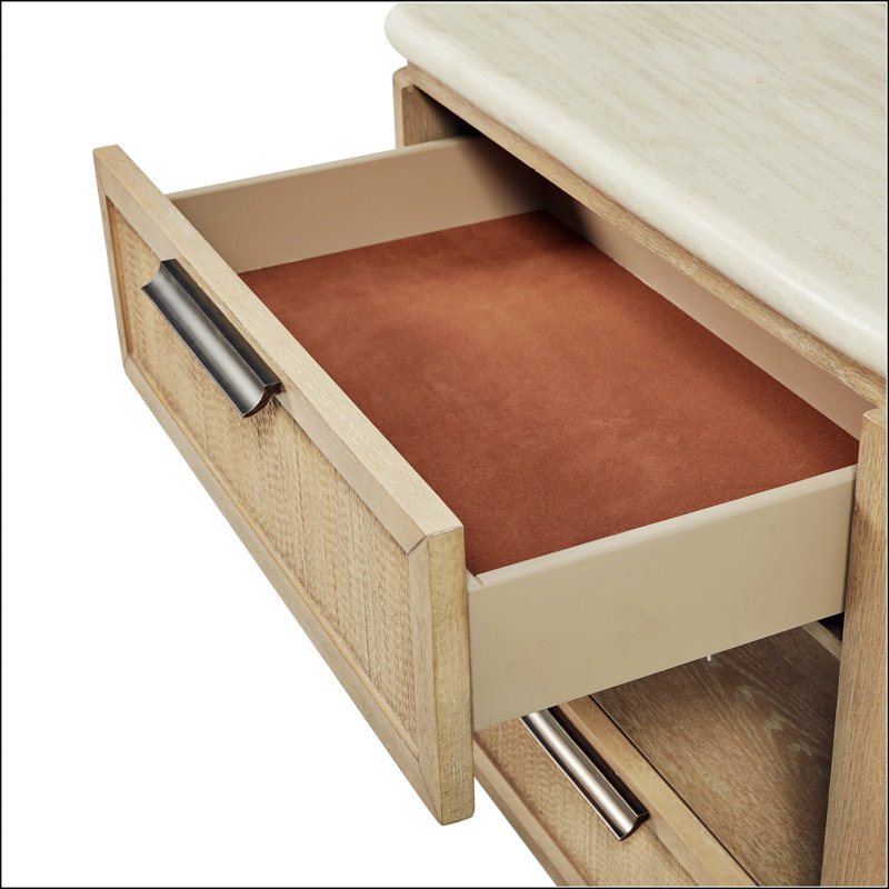 Two Drawer Nightstand