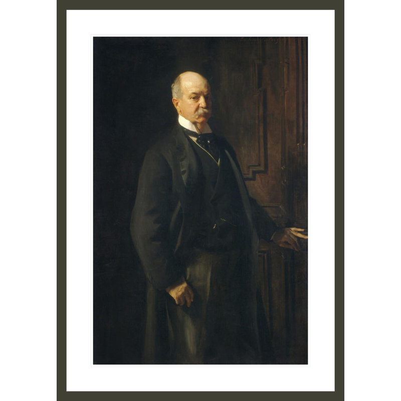 Peter A. B. Widener by John Singer Sargent -Framed Giclee Print, 41.5" H x 29.76" W