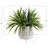 17" Artificial Potted Grass Plant