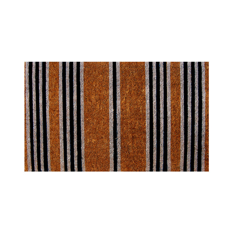 Minna Striped Outdoor Doormat, Rectangle 1'6" x 2'6"
