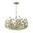 Maniteau 5 Light Champagne Green Tea Chandelier-1342464427