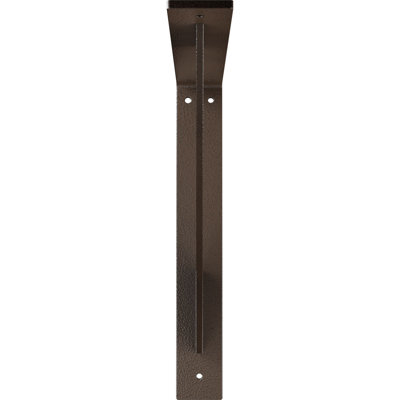 2"W x 14"D x 14"H Traditional Steel Bracket, Hammered Brown