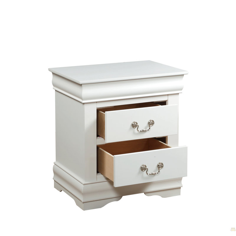 Table de chevet, Blanc