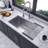 33'' L Single Bowl Stainless Steel Kitchen Sink