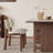 Retro minimalist rectangular dining table set-106883881