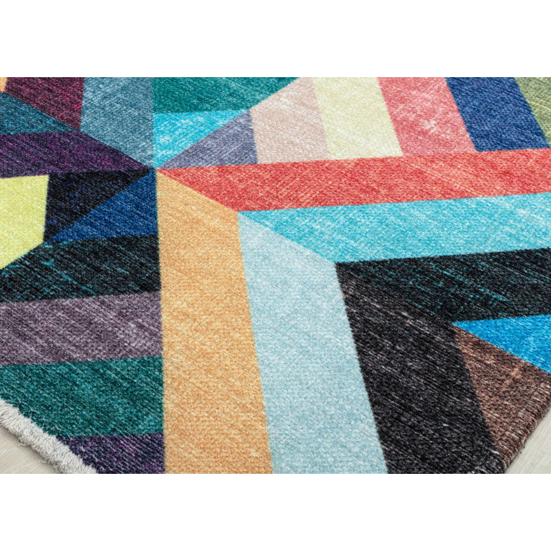 Tapis moderne Elizabeth Sutton Maisie, Rectangle 2 pi 7 po x 4 pi
