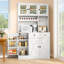 Armoire de rangement avec garde-manger Gracie Oaks-276672468