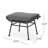 Montana Faux Rattan Outdoor Patio Ottoman With Cushion (Set Of 2)-391331086