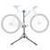 Pro Stand Plus Bike Rack - Heavy-Duty Telescoping Bicycle Stand with Tool Tray, Rotating Clamps, and Adjustable Handlebar Rod by RAD Cycle (Black)