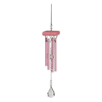 Carillon de cristal - rose