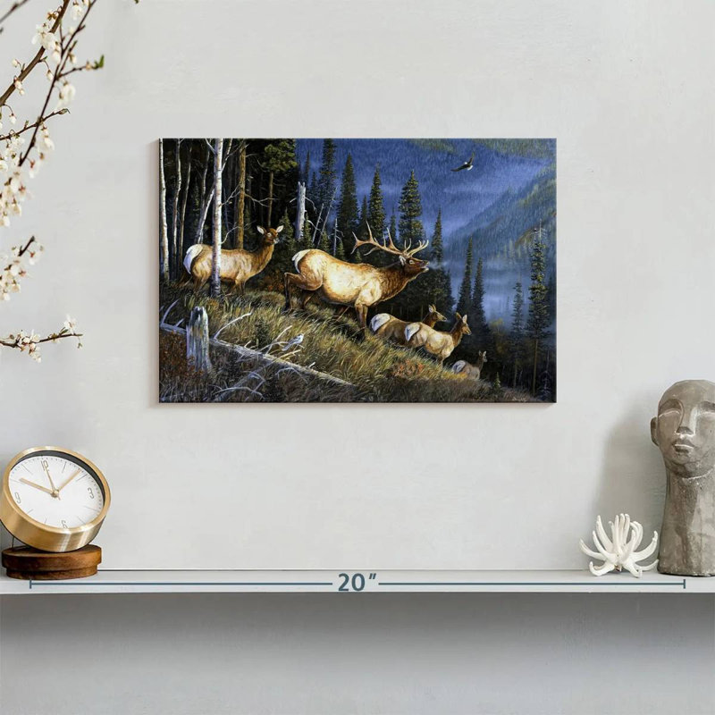 Brampt Eagle Mountain Fauna, 8" H x 12" W