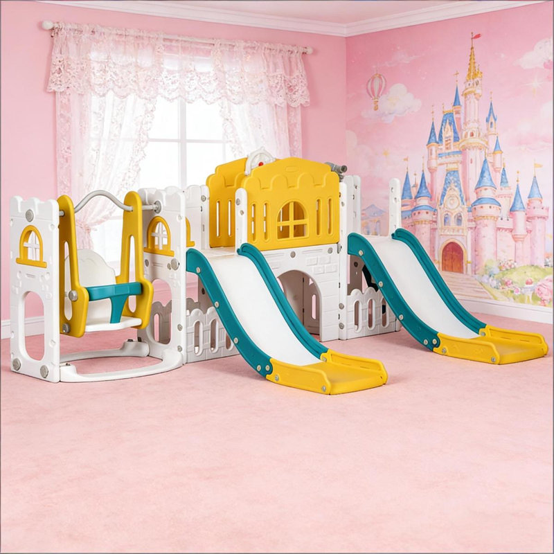 Ensemble de glissade et de balançoire pour enfants