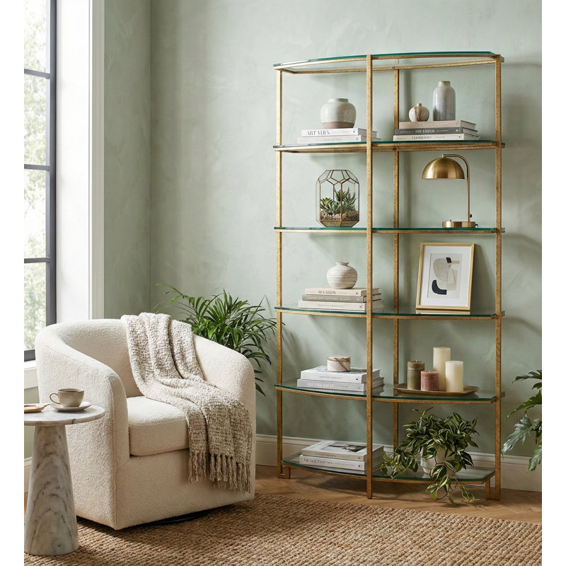 Country French Etagere Bookcase