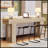 63 Inches Farmhouse Console Table – Extra Long Narrow Sofa Table, Rustic Wood Entryway Table For Hallways And Foyer, Grey Finish-746922830