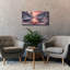 «Winter Forest Lake Sunrise» par Rey Klimt, art mural-1099055654