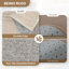 High-Quality Shag Beige Cream Rug, High-Low Pile Area Rug-1121855902