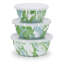 Modern Monet Enamelware Storage Bowls