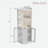 Corner Bar Cabinet With Power Outlet, Adjustable Shelves, Led Light, Glass Holders And Wine Racks