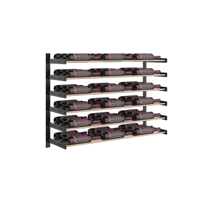 Abbie-May Wall Mounted Wine Bottle Rack in