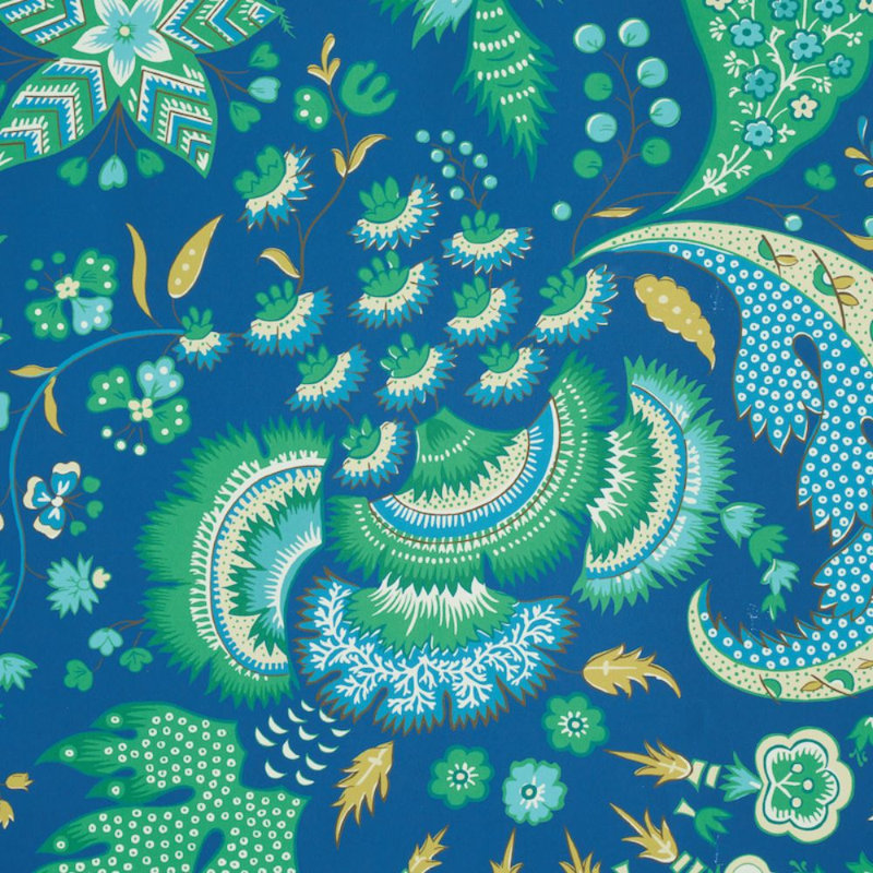 Majorelle Wallpaper, Blue