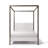 Boucle Upholstered Canopy  Bed-387289887