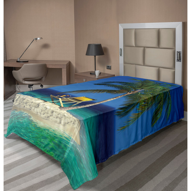 Chaise drapée Ambesonne, Drap plat pour lit simple TG