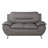 62.6'' Faux Leather Sofa Loveseat Couch