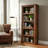 Fireside Lodge Barnwood Small Bookshelf-1626929182-1626929180