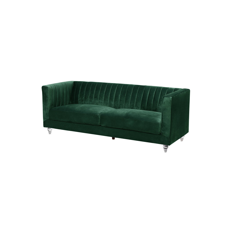 Rye Velvet Sofa, Green