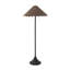 Lampe sur pied Getty - Toile espresso-1630426606