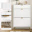 12 Pair Flip Down Shoe Storage