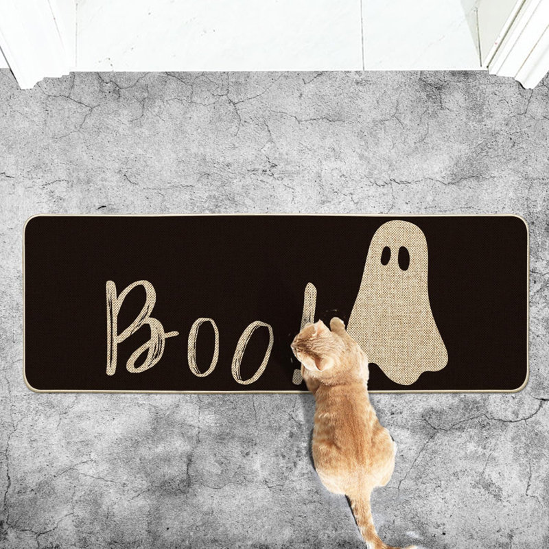 Paillasson Ghost Boo Halloween, L 17 po x L 47 po