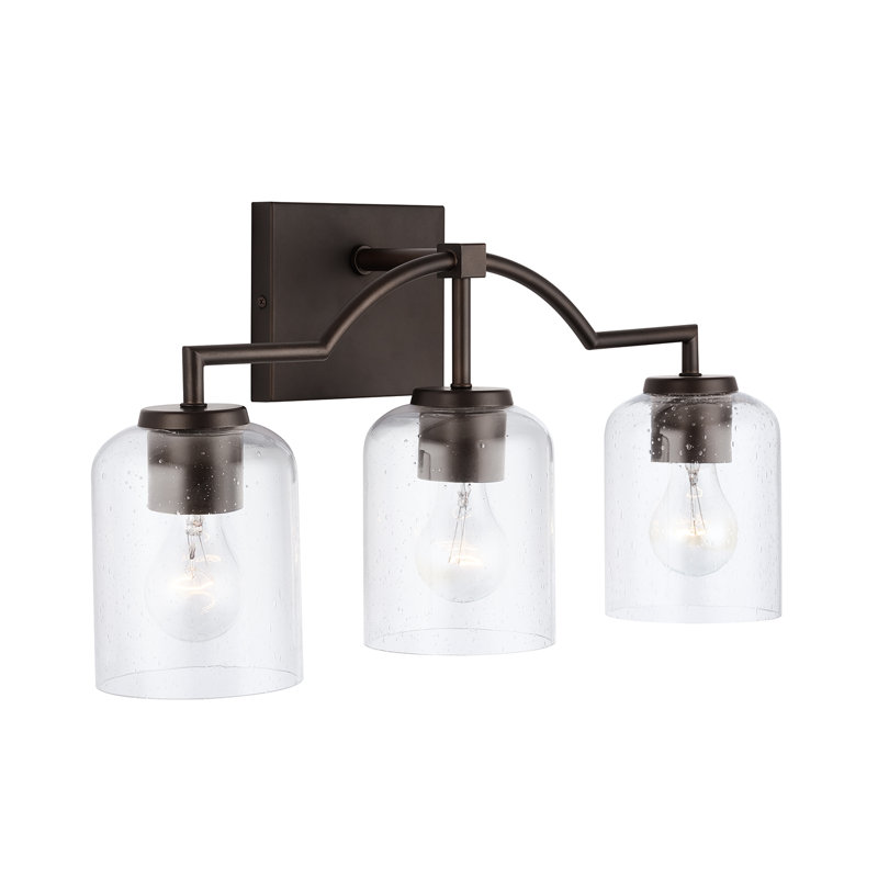 Carter 3 - Light Dimmable Vanity Light, Bronze