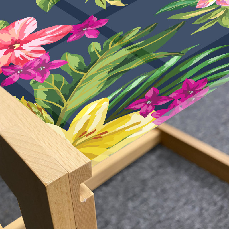 Jaeya Trestle Coffee Table, 40cm H x 74cm W x 62cm D