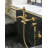 Acqui Wall Mount Bridge Kitchen Faucet With Sidespray And Column Spout-53640805-61013905