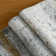Modern Abstract Gray/White/Gold Machine Washable Area Rug