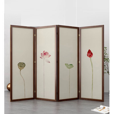 Paravent pliant Lotus Flower Art