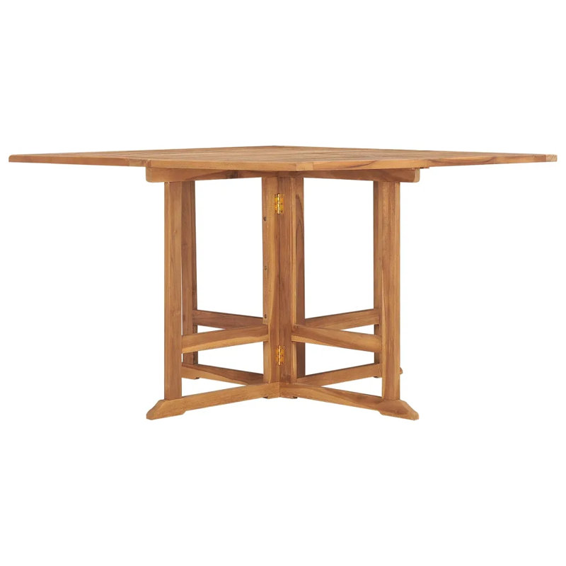 Gurseese Rectangular Teak Outdoor Dining Table , 110cm cm W 110cm cm D