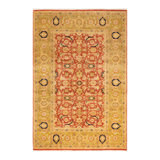 Classic One-of-a-Kind 6' 1" X 9' 0" Hand Knotted Area Rug