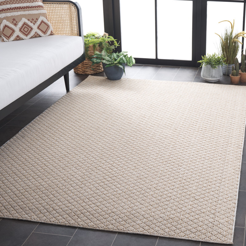 Michellene Performance Geometric Rug, Rectangle 5'3" x 7'6"