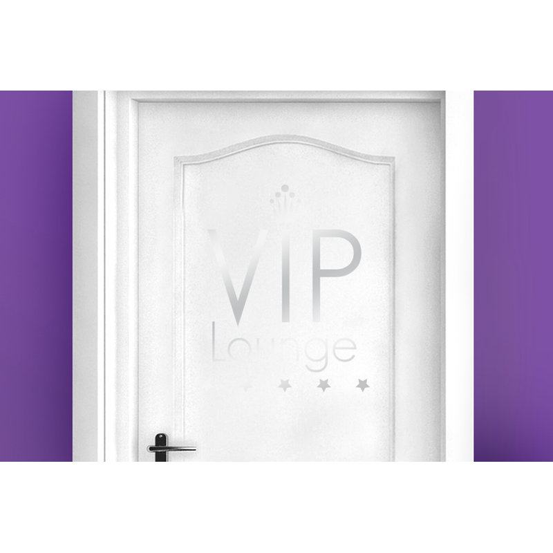 Wall Decal, Shiny Silver