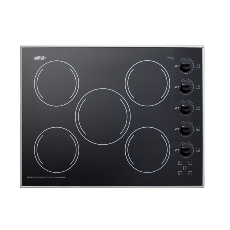 Summit Appliance 24" Electric Cooktop, Black