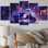 Industrial Transportation Wall Decor on Metal